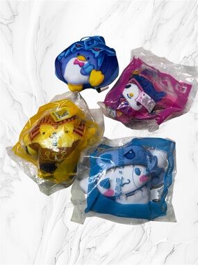 2024 McDonald's Yu-Gi-Oh! x Hello Kitty & Friends Happy Meal plush toys set of 4